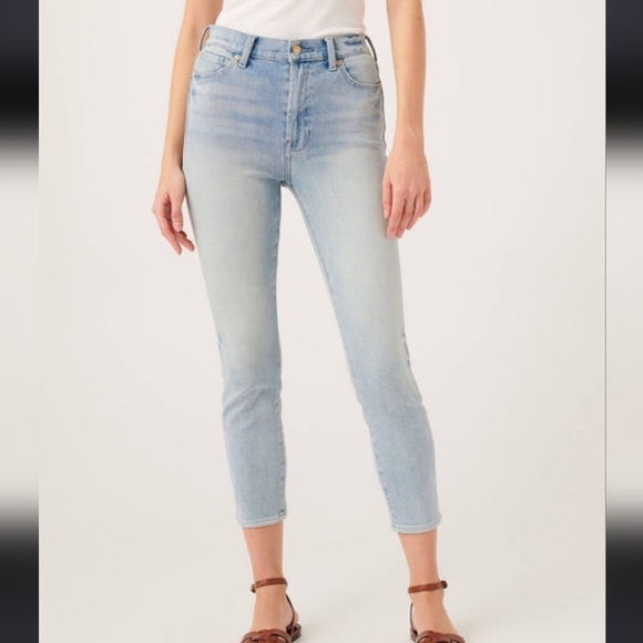 7 For All Mankind Denim - 7 FOR ALL MANKIND High Waist Cropped Skinny KARMA - 29 NWOT